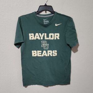 Nike Baylor Bears Mens shirt size M Green T-Shirt